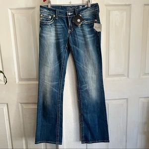 New! Miss Me Boot Cut Jeans Size 30